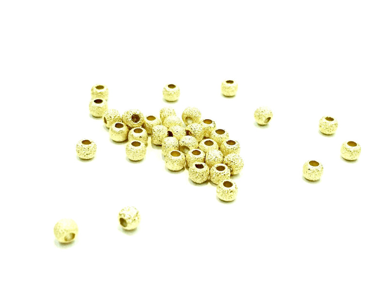 925銀珠, 2.5mm噴砂圓珠