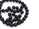 Wood beads, 8mm, 10mm, Round, Blackwood, Price per Pack | 木珠, 8mm/10mm圓, 黑木, 散珠包裝