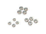 Stopper Bead, Stainless Steel, 6/8/9mm, 2 Pieces | 不鏽鋼隔珠, 可定位, 2粒