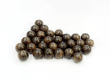 Wood beads, 8mm, 10mm, Round, Tigerwood, Price per Pack | 木珠, 8mm/10mm圓, 虎皮檀木, 散珠包裝