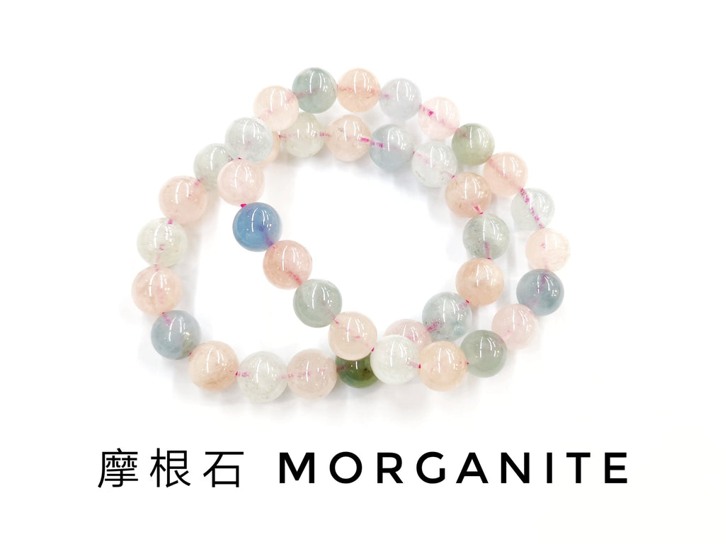 Morganite, Bracelet, Single-Loop Elastic | 摩根石, 單圈手鏈