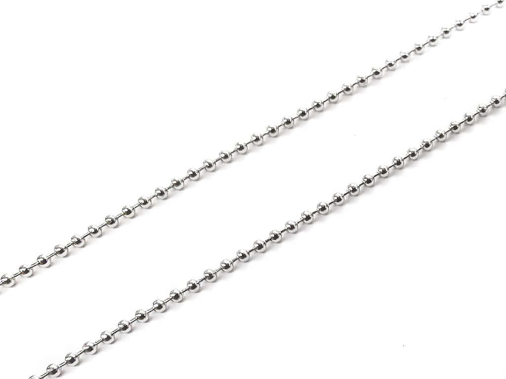 Stainless Steel, Ball Chain, 1.6mm / 不鏽鋼鏈, 1.6mm, 波子鏈