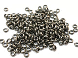 Bead, Brass, 1.5x3.5mm, 1.9mm hole | 銅珠, 圓扁珠, 1.5x3.5mm, 1.9mm孔