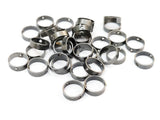 Brass Bead, Round Bead Frame, 7mm, 12pcs | 雙孔銅圈, 7mm, 12個