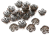 Bead Cap, Brass, 10mm, 24 Pieces | 銅珠蓋, 10mm, 24個