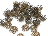 Bead Cap, Brass, 10mm, 24 Pieces | 銅珠蓋, 10mm, 24個