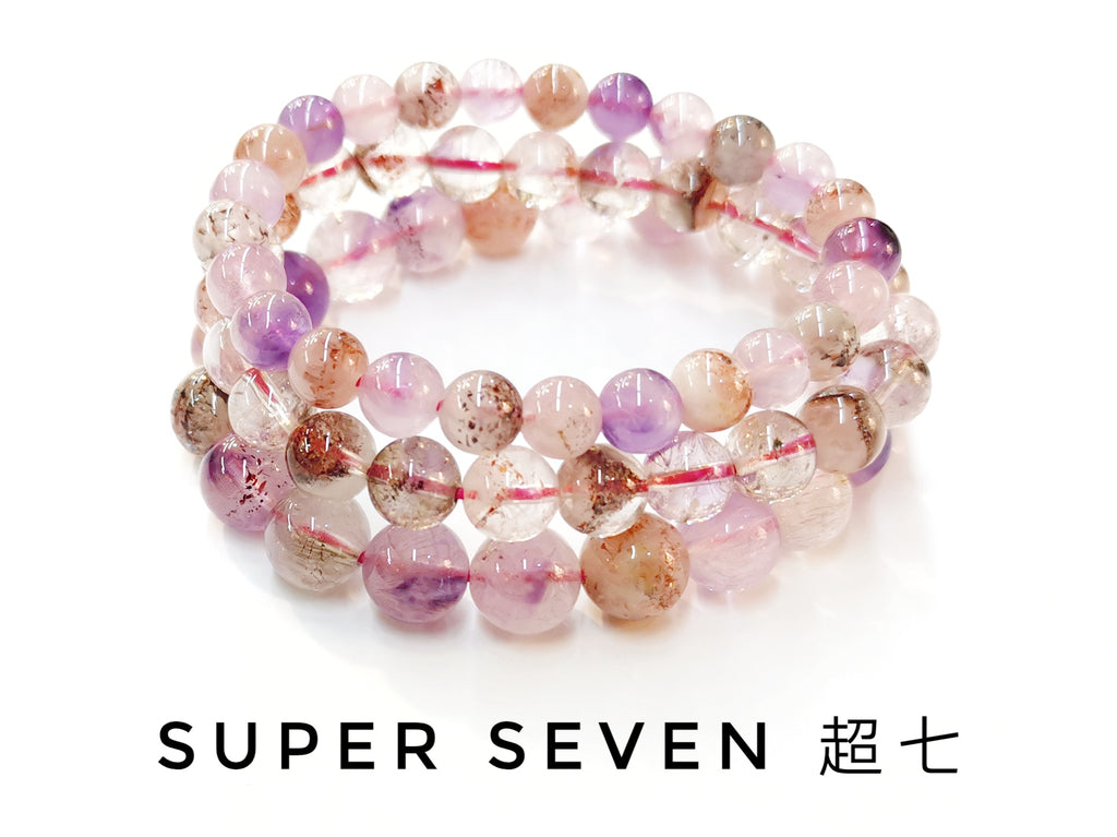 Super 7 Lepidocrocite, Bracelet, Single-Loop Elastic | 超7, 單圈手鏈