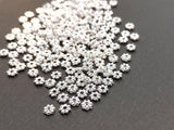 Spacer, 4mm, Alloy Bead, 100 Pcs | 4mm合金隔珠, 100個