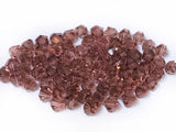 Bicone Glass Bead, 5mm, Medium Purple, 72 pcs | 雙尖水晶玻璃, 5mm, 中紫, 72粒
