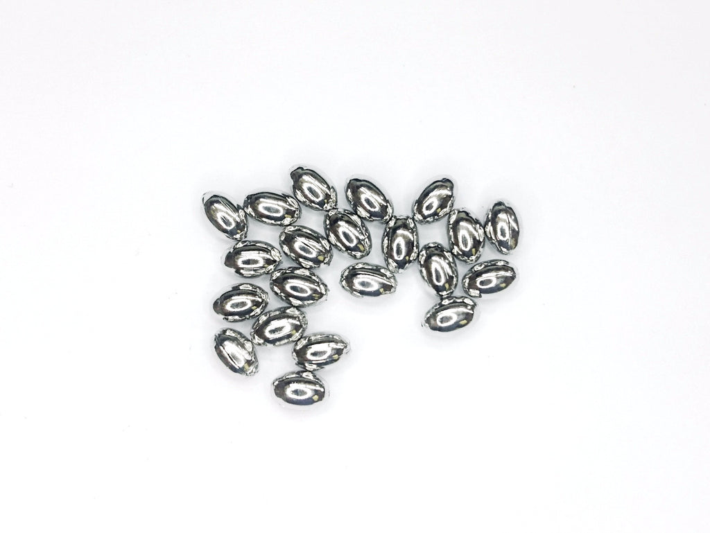 Brass Bead, 3x5mm Oval Bead, 72 Pieces Per Pack - amakeit bead 天富