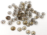 Bead Cap, Brass, 5.7mm, 50 Pieces | 銅珠蓋, 5.7mm, 50個