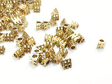 Bead, Brass, 4mmx3.5mm, Triangle | 4 x 3.5mm三角形銅珠