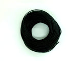 3mm Braided leather cord, Black | 3mm真皮編繩, 黑色