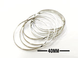 Brass Ring, 40mm, 10pcs | 銅圈, 40mm, 10個