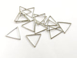 Brass Ring, Triangle, 18x20mm, 10pcs | 銅圈, 三角形, 18x20mm, 10個