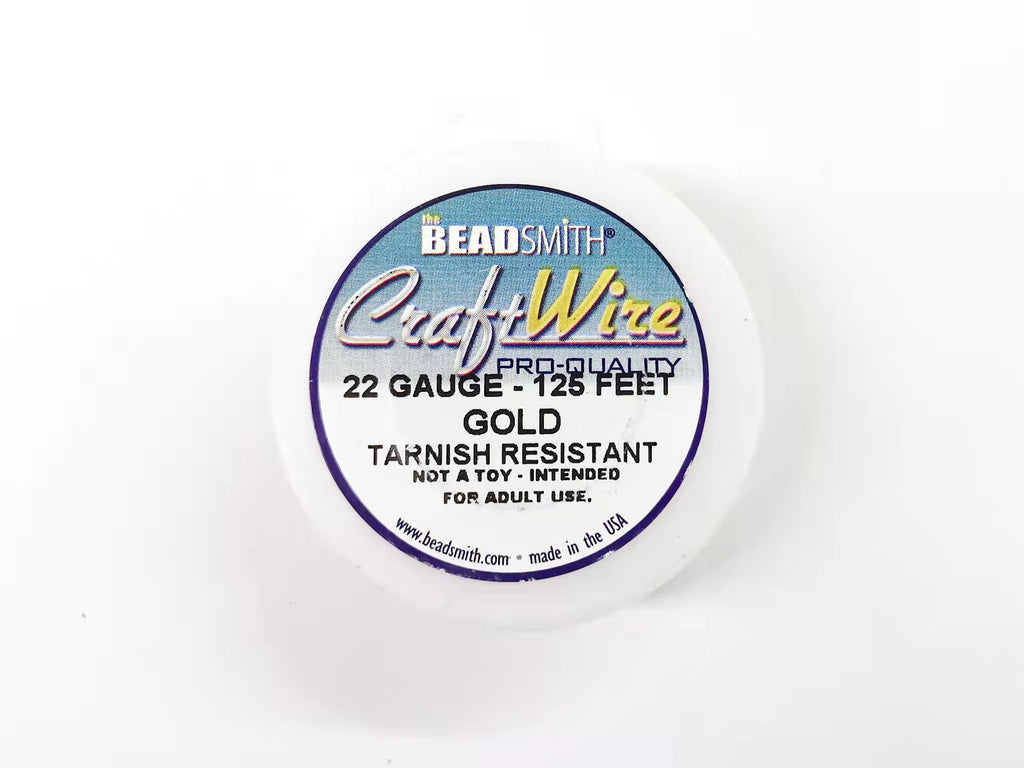 Craft Wire, Round, Beadsmith, 22 Gauge (0.64mm) | 圓銅線, Beadsmith, 22 Gauge (0.64mm)