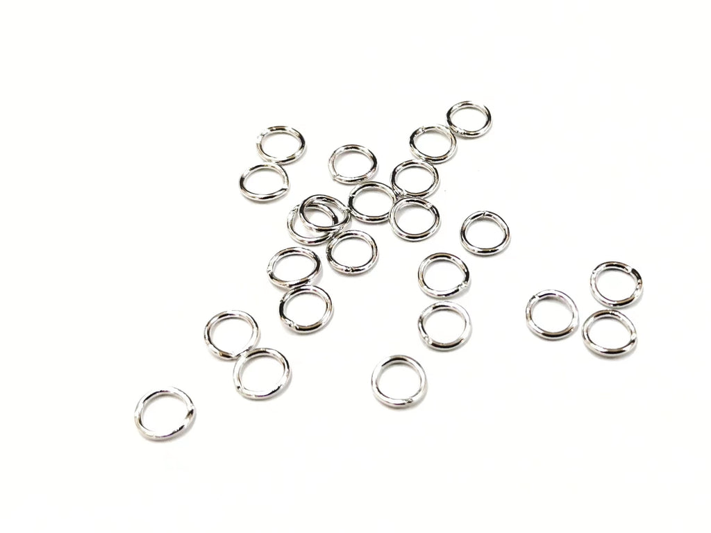 Ring, Brass, closed ring, 0.8x6mm, 20 pcs | 銅圈, 密口圈, 0.8x6mm, 20個