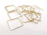 Brass Ring, 20x20mm, 10pcs | 銅圈, 方形, 20x20mm, 10個