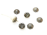 Bead Cap, Brass, 10mm, 24 Pieces | 銅珠蓋, 10mm 24個