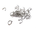 Jump Ring, 1.2x8mm, Stainless Steel, 50 Pieces | 不鏽鋼開口圈, 1.2x8mm圓形, 50個