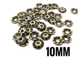 Clearance, Brass sequins, 10mm, centre hole, 50 pcs | 特價, 圓銅片, 10mm, 中孔, 50個