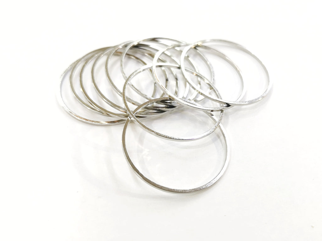 Brass Ring, Round, 30mm, 10pcs | 銅圈, 圓, 30mm, 10個