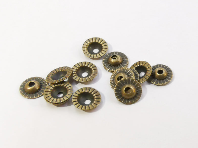 銅珠蓋, 6.5mm, 24個