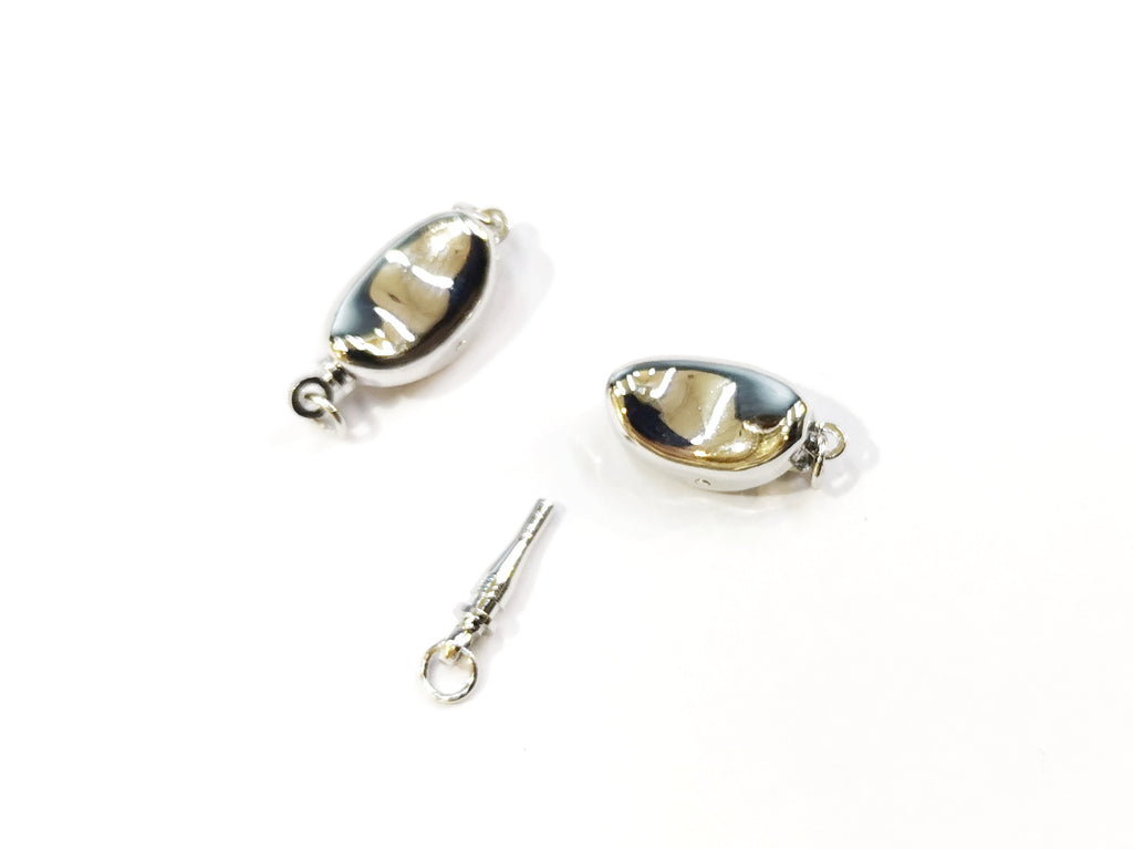 Oval box Clasp, brass | 插扣, 銅扣