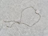 Open-end Adjustable Bracelet, Cubic Zirconia Chain End, Price Per Piece - amakeit bead 天富