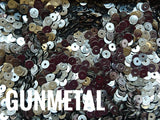 Clearance, Brass sequins, 4mm, centre hole, 200 pcs | 特價, 圓銅片, 4mm, 中孔, 200個