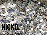 Clearance, Brass sequins, 4mm, centre hole, 200 pcs | 特價, 圓銅片, 4mm, 中孔, 200個