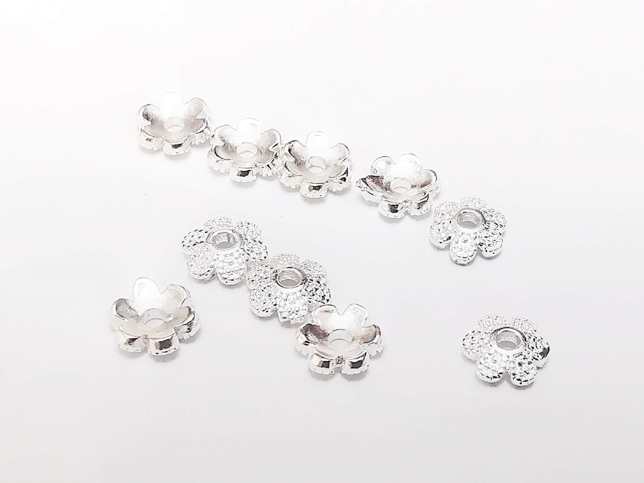 銅珠蓋, 6mm, 10個