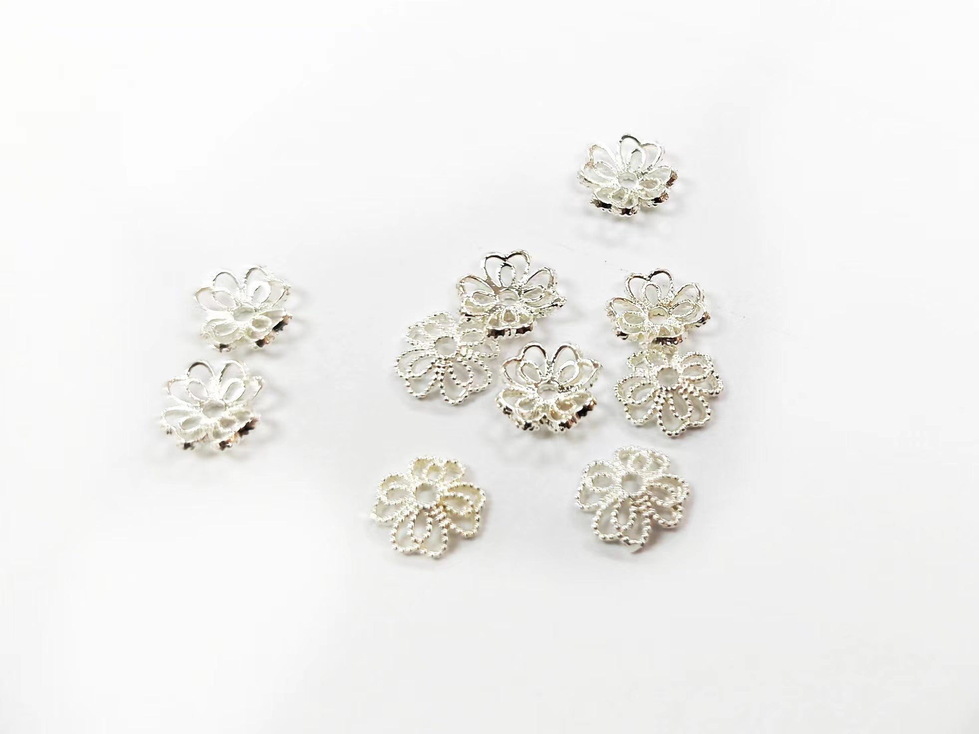 銅珠蓋, 8.5mm, 10個