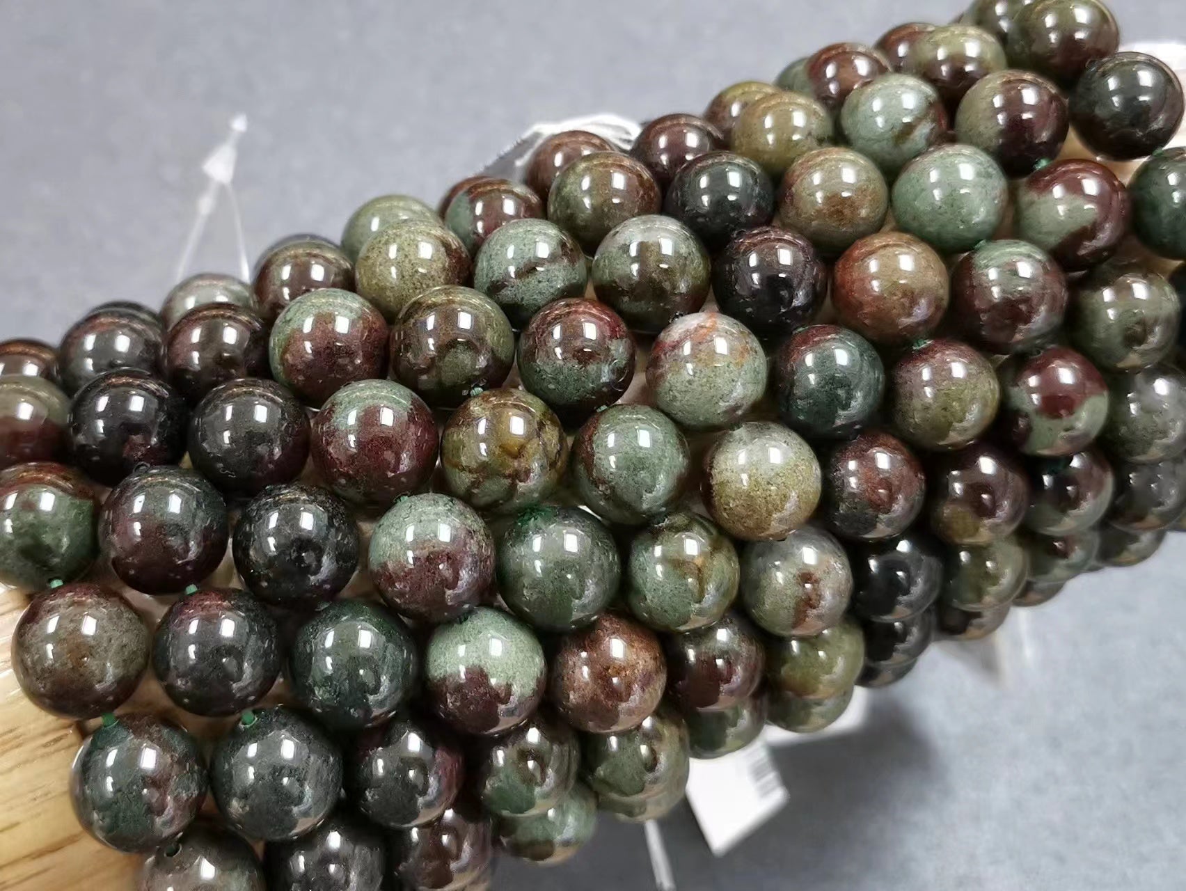 紅綠幽靈水晶, 單圈手鏈