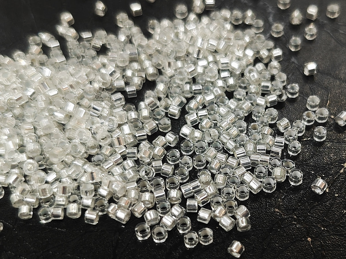 古董玻璃珠, 銀芯, 2.5mm