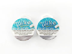 Craft Wire, Stainless Steel, 18 gauge to 28 guage, Beadsmith | 不鏽鋼線, 0.3-1.0mm, 美國Beadsmith Craft Wire