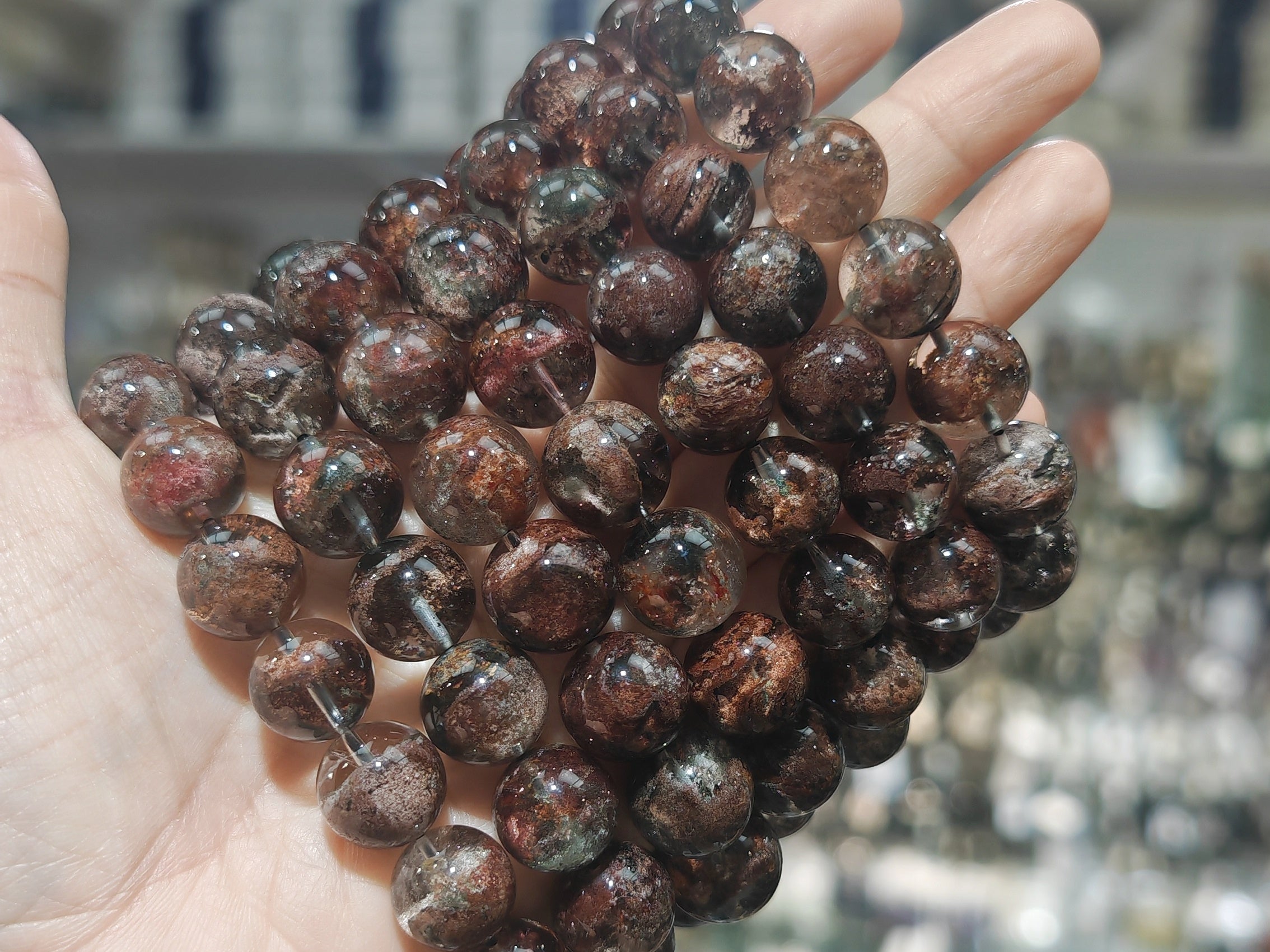 幽靈水晶, 單圈手鏈