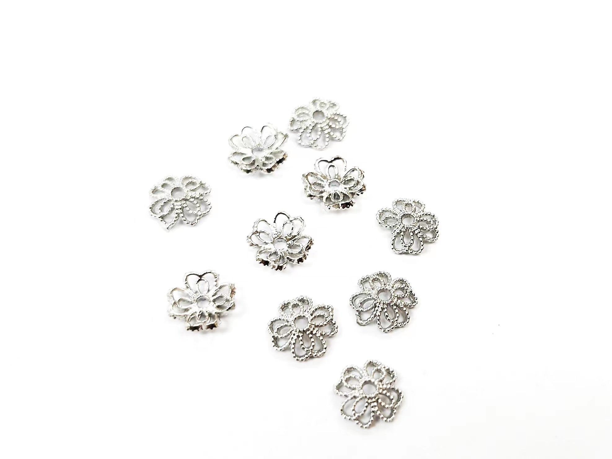 銅珠蓋, 8.5mm, 10個