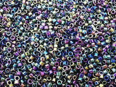 古董玻璃珠, 金屬色, 2.5mm