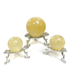 水晶球, 黄方解石