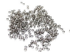 古董玻璃珠, 金屬色, 2.5mm