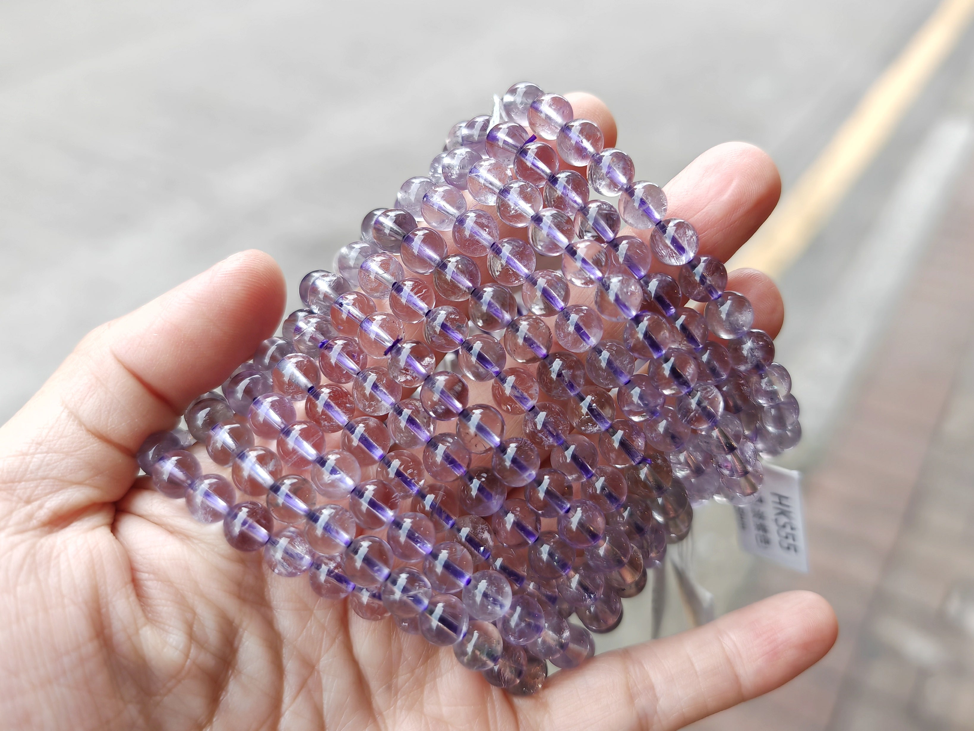 紫晶, 淡紫色, 單圈手鏈