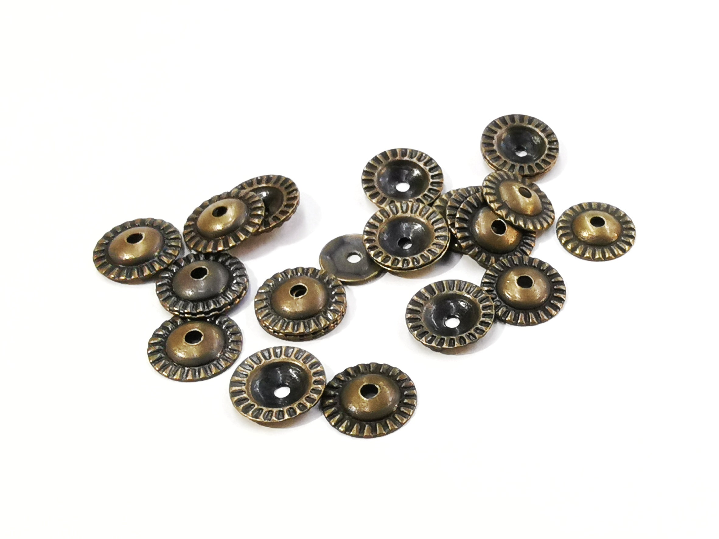 銅珠蓋, 6.5mm, 24個