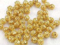 銅珠, 7.5mm通花銅珠, 12個