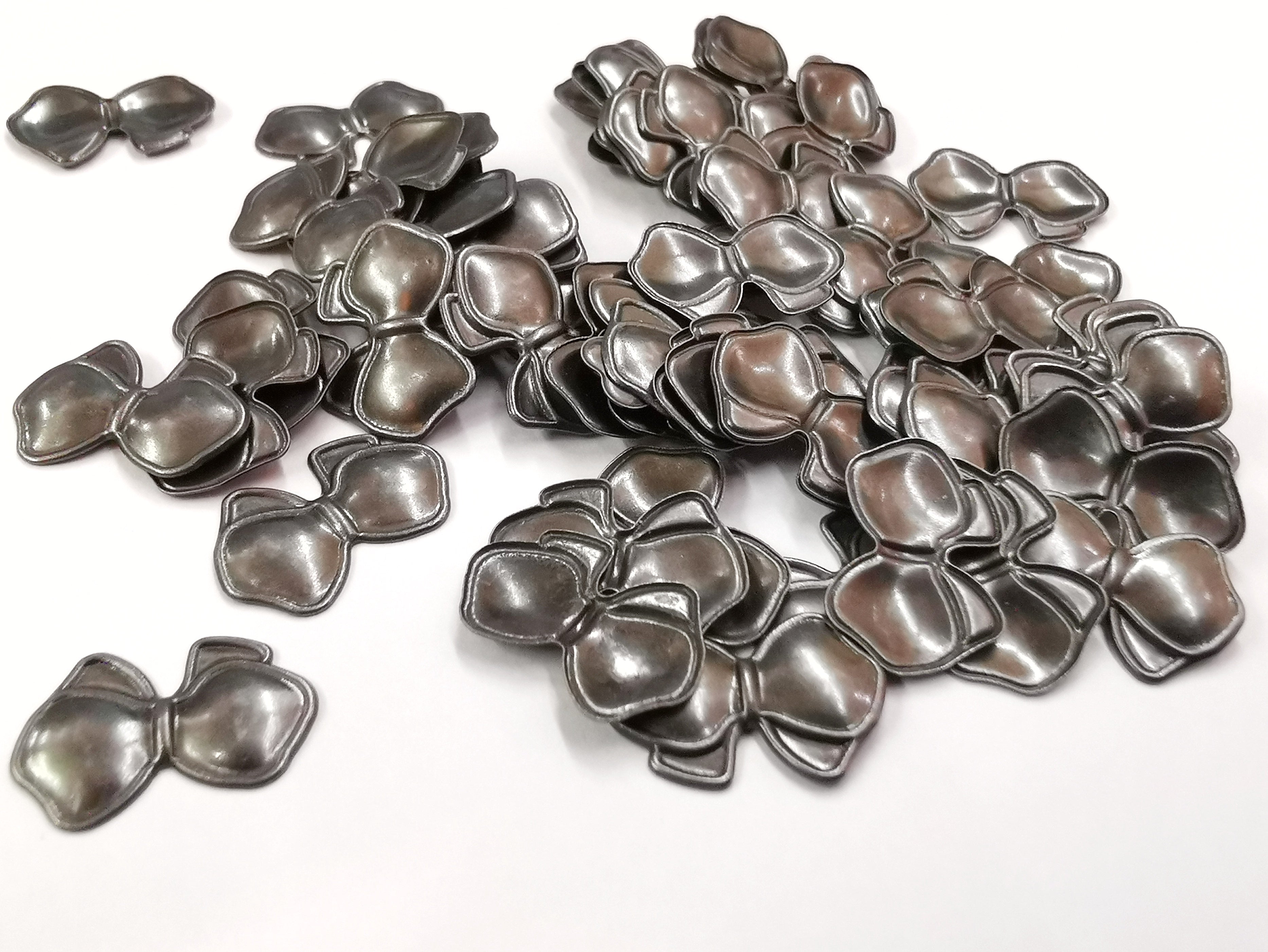 銅片, 蝴蝶結, 無孔, 20個