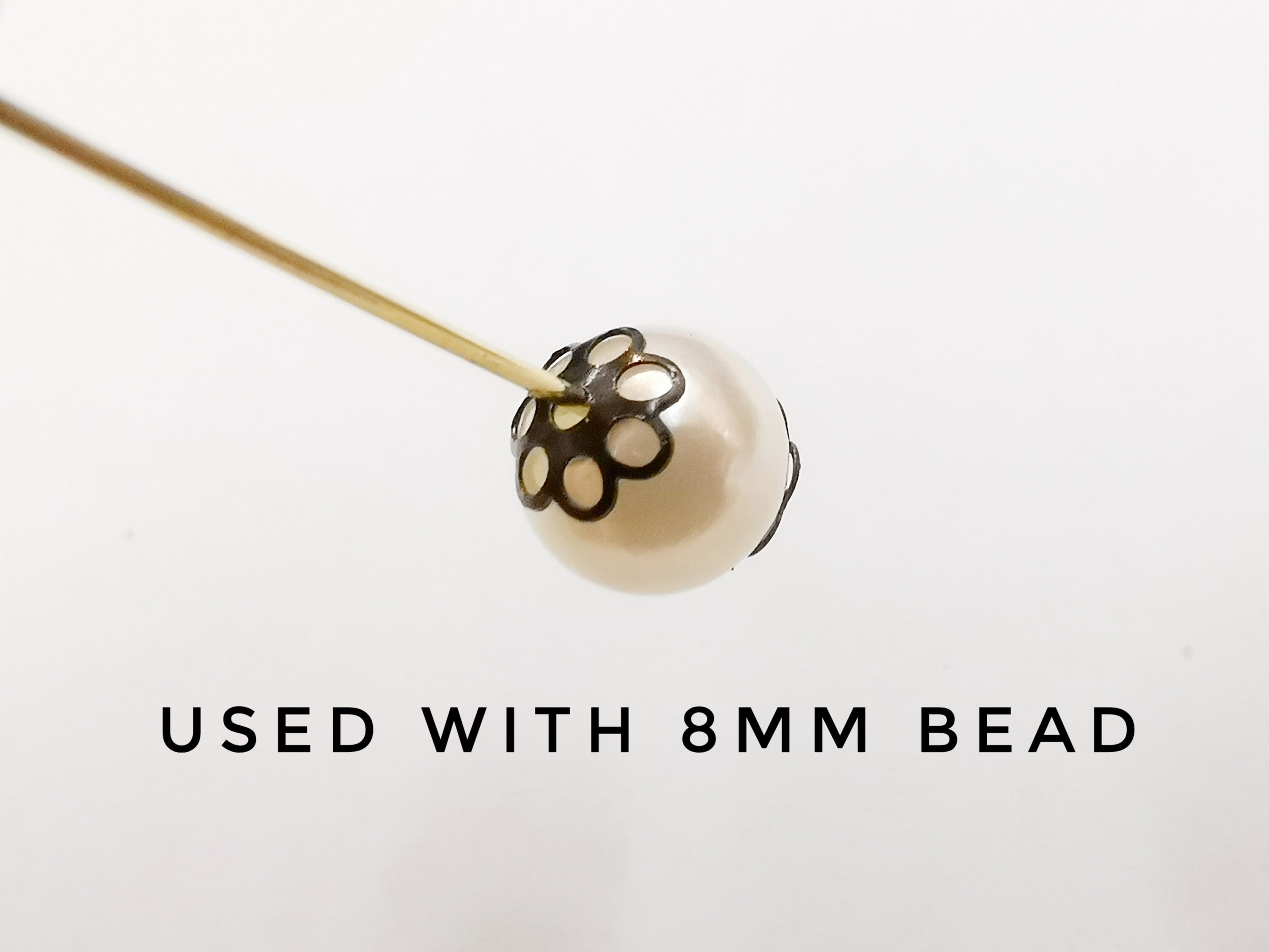 銅珠蓋, 5.7mm, 50個