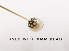 銅珠蓋, 5.7mm, 50個