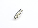 Stainless Steel Magnetic Clasp, 9x20mm Barrel, 5mm Hole, Price Per Piece - amakeit bead 天富
