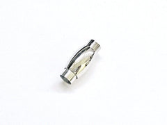 Stainless Steel Magnetic Clasp, 9x20mm Barrel, 5mm Hole, Price Per Piece - amakeit bead 天富