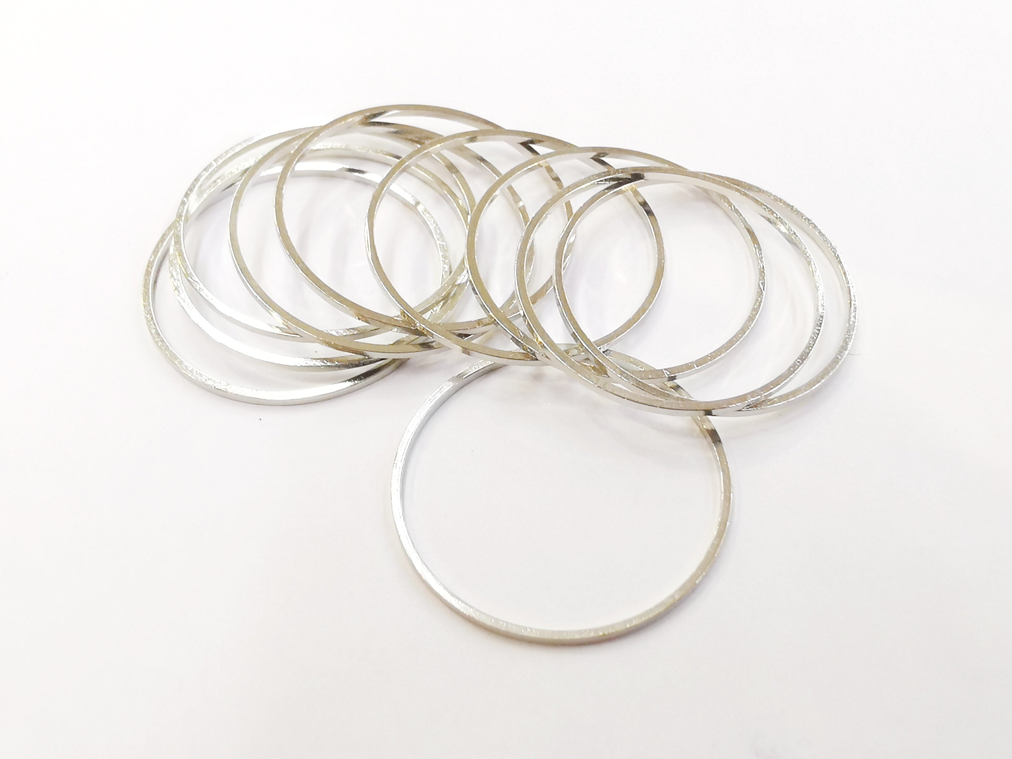 銅圈, 圓, 25mm, 10個